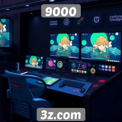 Recursos inovadores do site de jogos 9000