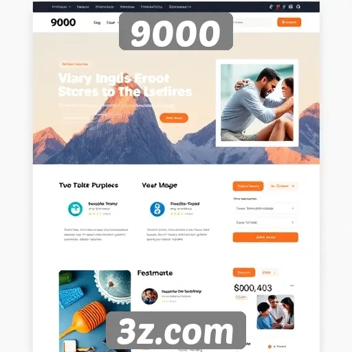 Evolução do design e usabilidade do site 9000