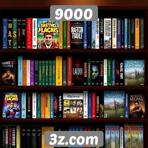 Avaliação da biblioteca de jogos do site 9000